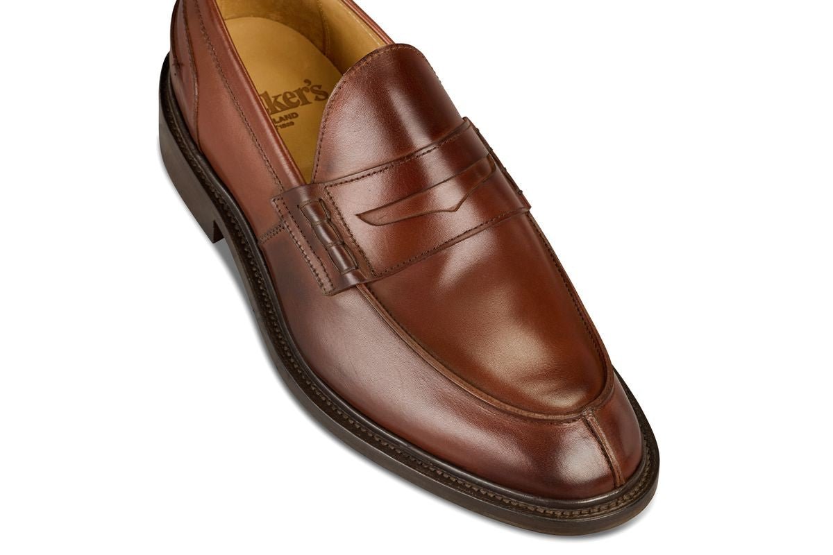 James Penny Loafer - Burgundy Burnished