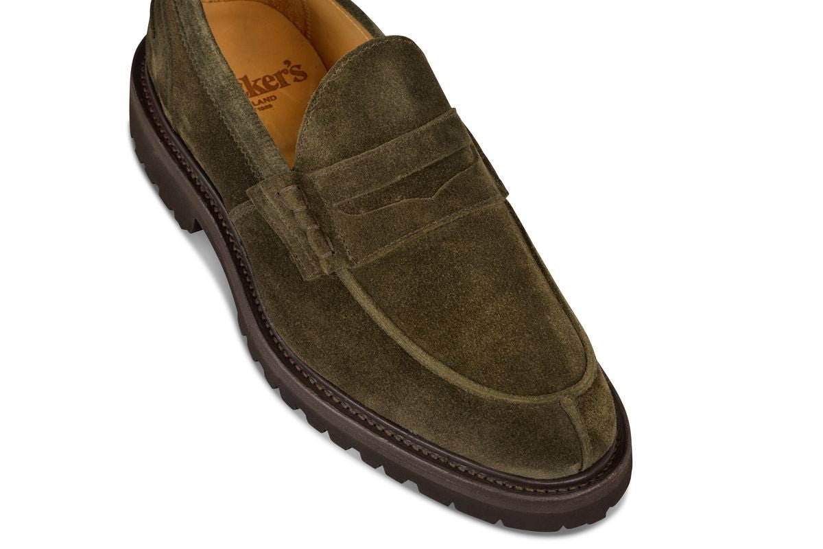 James Penny Loafer - Earth Castorino Suede