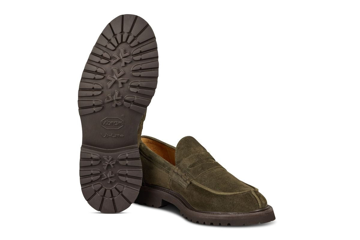 James Penny Loafer - Earth Castorino Suede