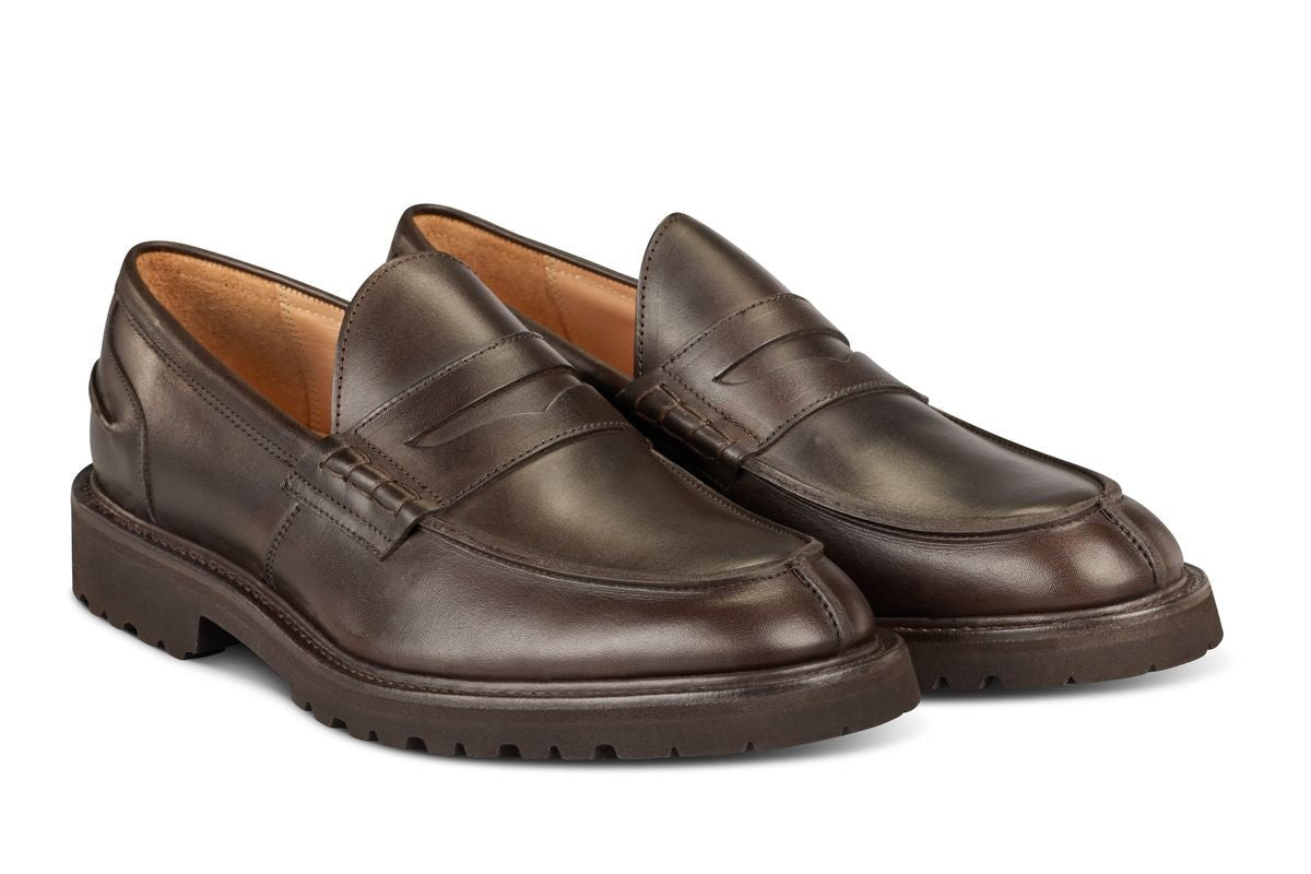 James Penny Loafer - Dark Brown Pampus