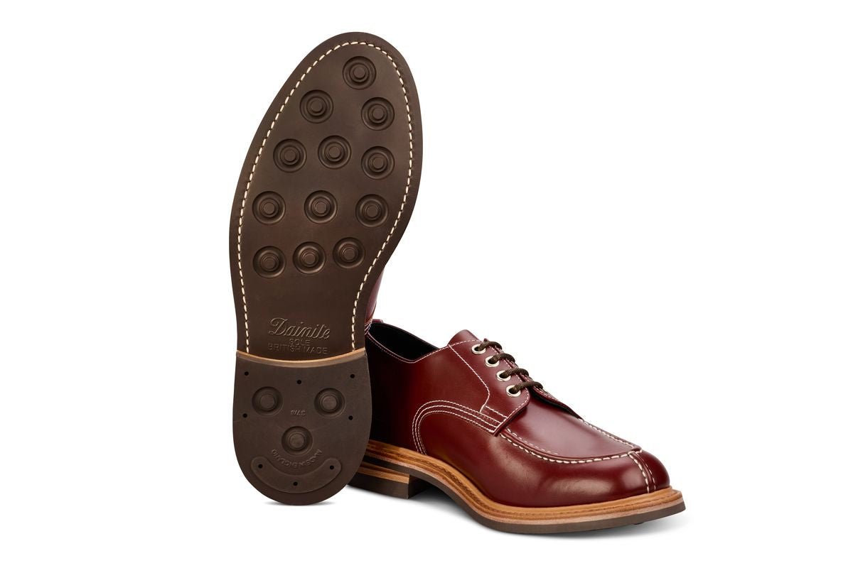 Kilsby Derby Shoe - Burgundy Calf