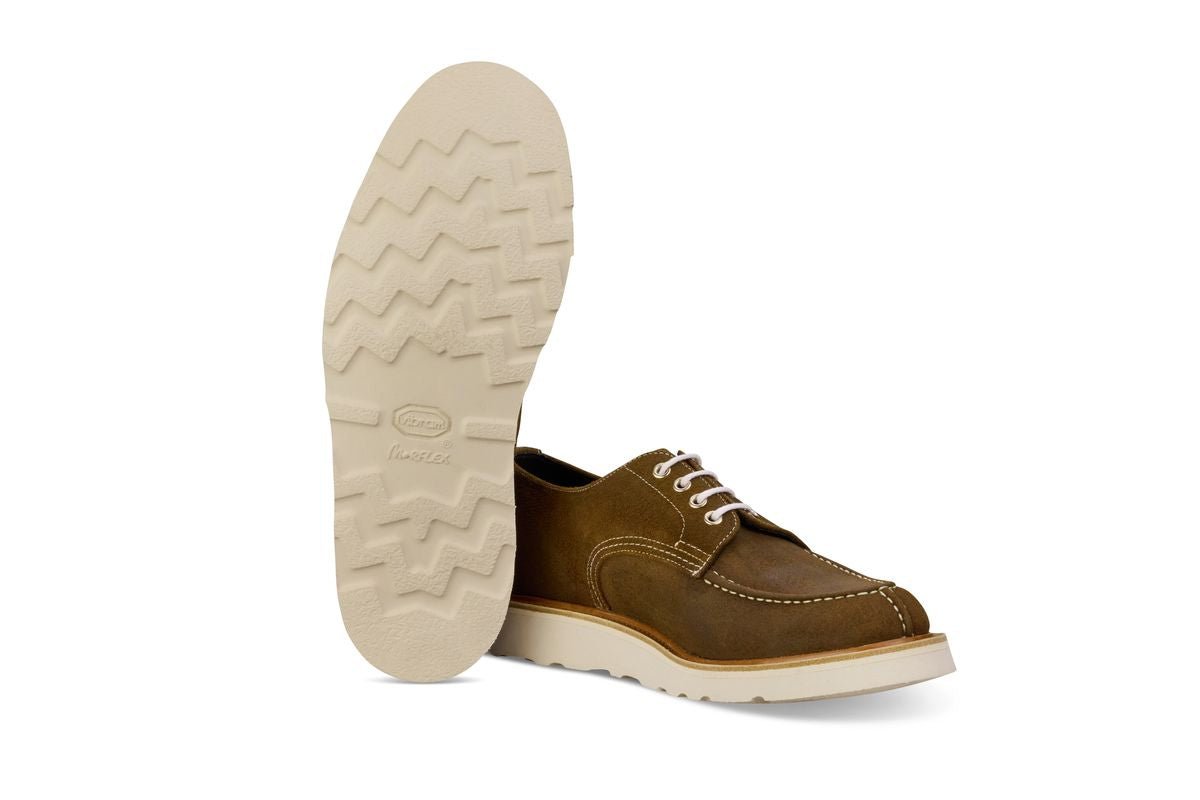 Kilsby Derby Shoe - Snuff Waxy Suede