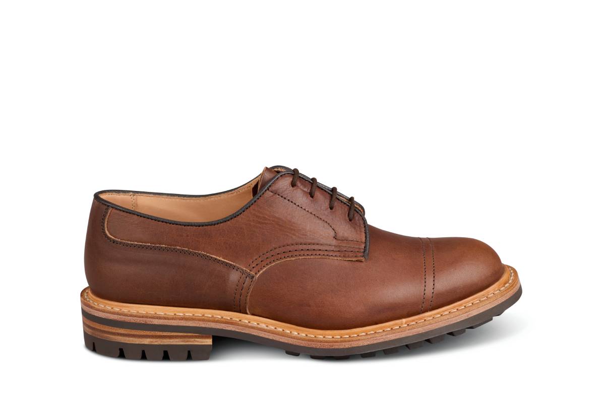 Matlock Country Shoe - Nut Brown Horween (Tricker's Exclusive) 6 Fitting