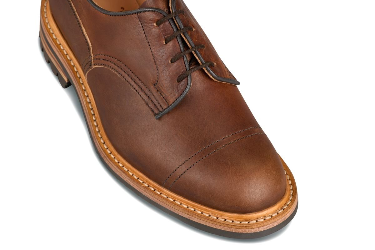 Matlock Country Shoe - Nut Brown Horween (Tricker's Exclusive) 6 Fitting