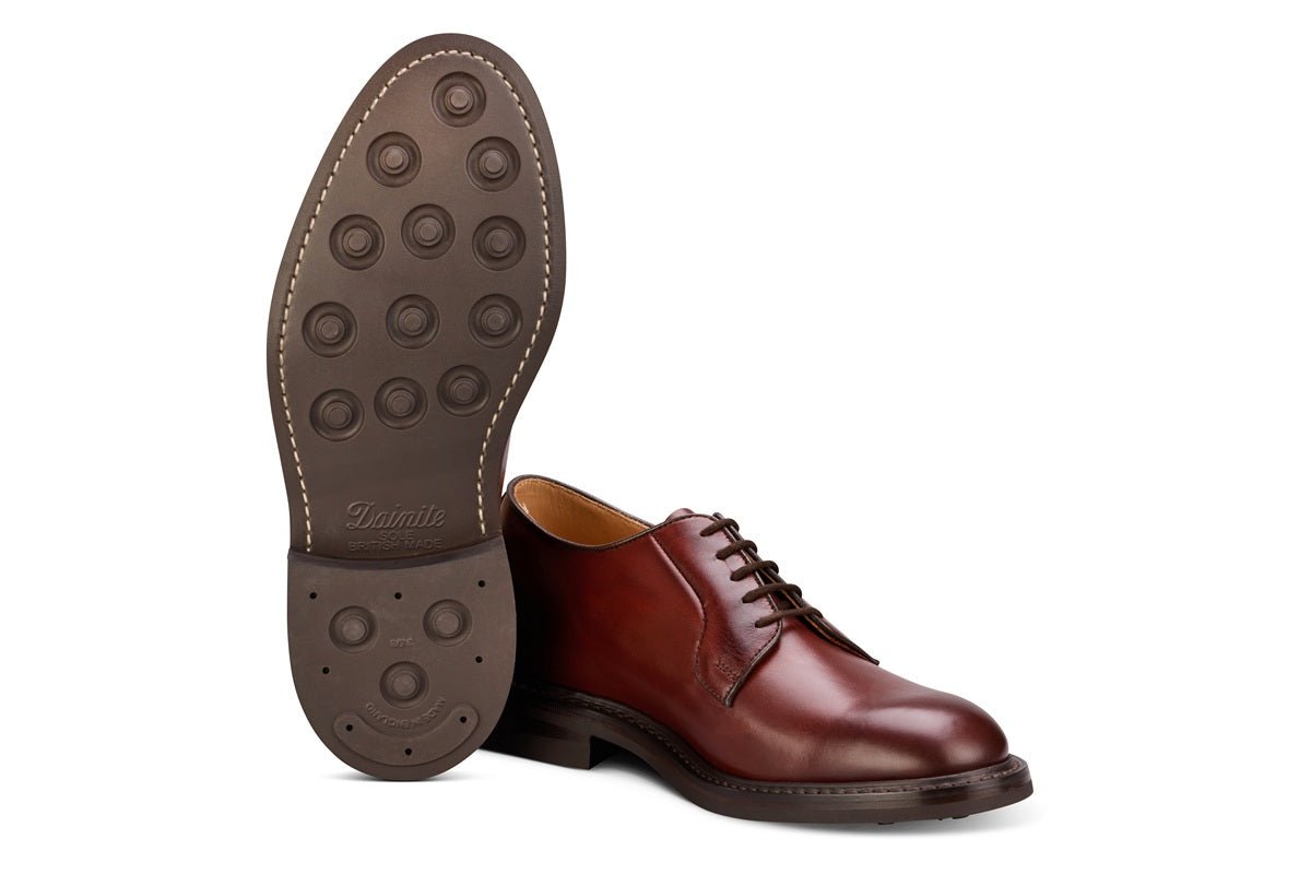 Robert Derby Shoe - Burgundy Burnished