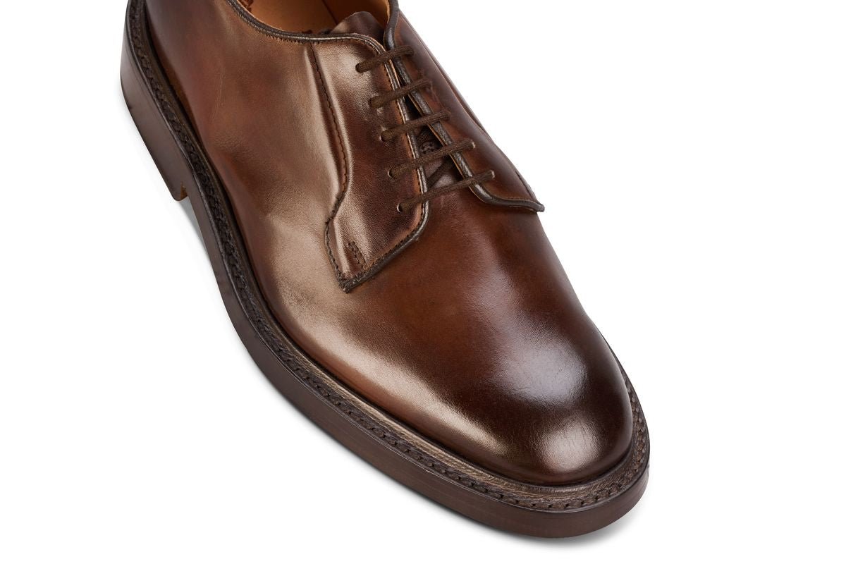 Robert Derby Shoe - Coffee Burnished