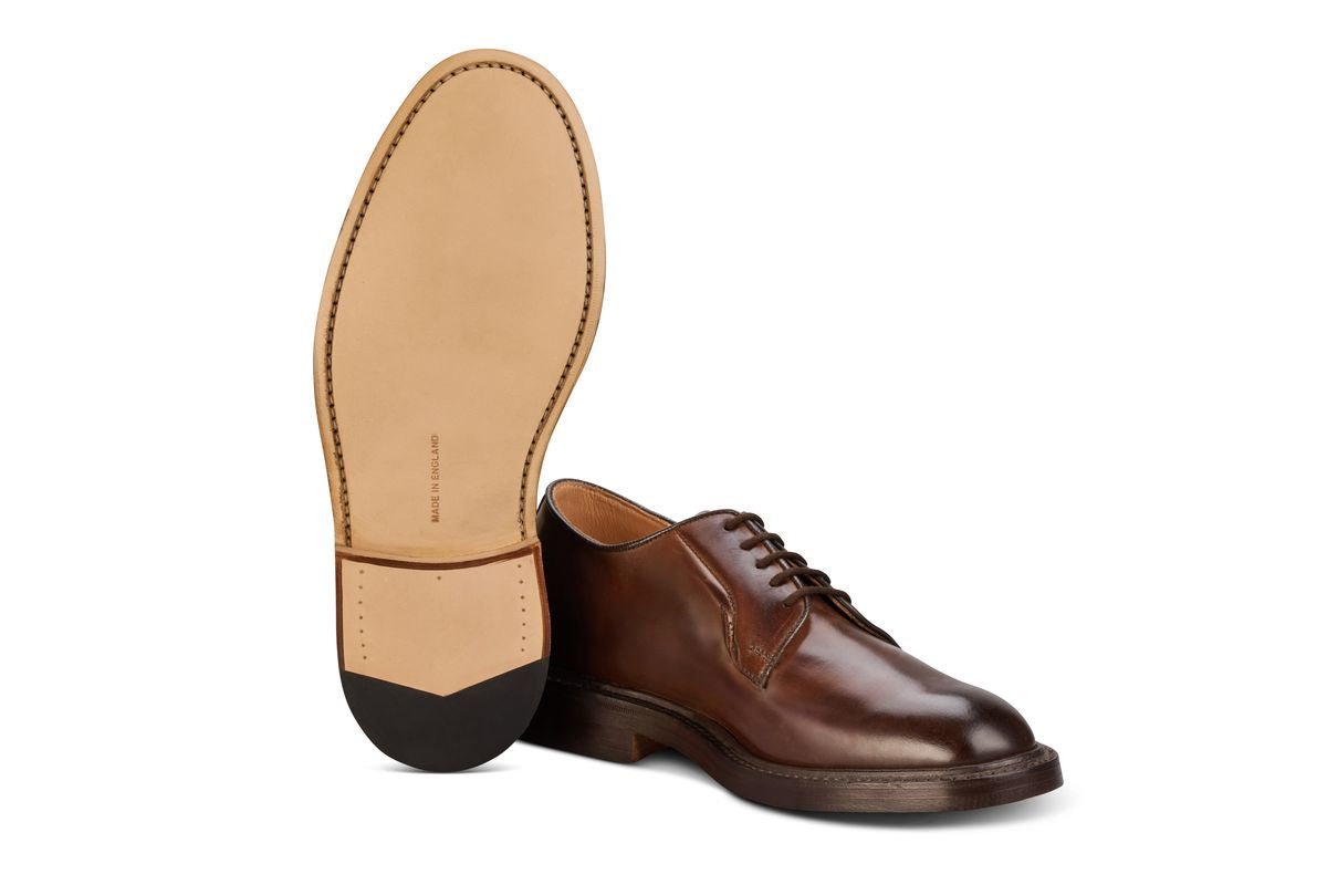 Robert Derby Shoe - Coffee Burnished