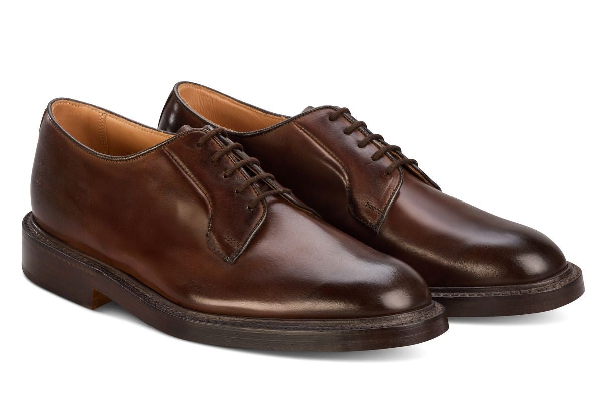 Robert Derby Shoe - Coffee Burnished