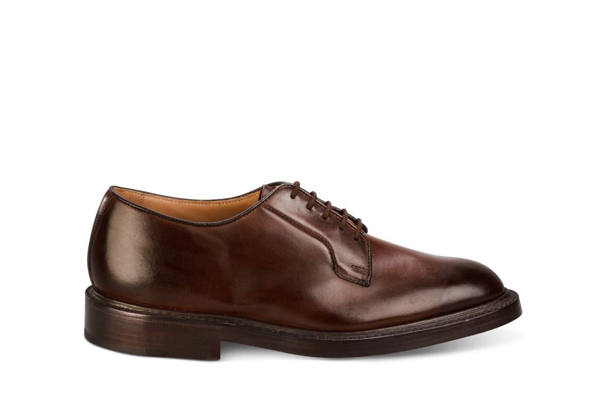 Robert Derby Shoe - Coffee Burnished