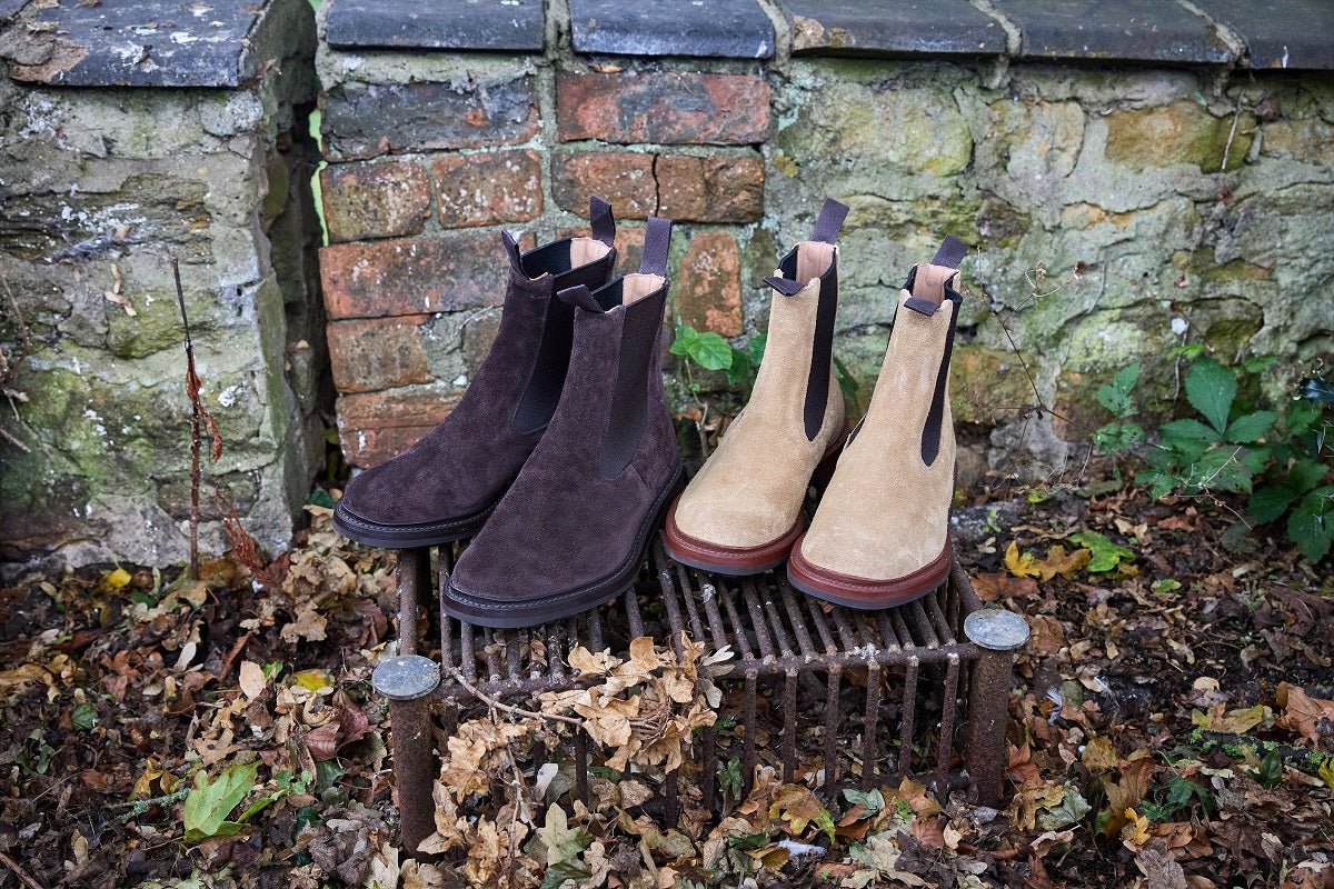 Stephen Chelsea Boot - Tan Hairy Suede