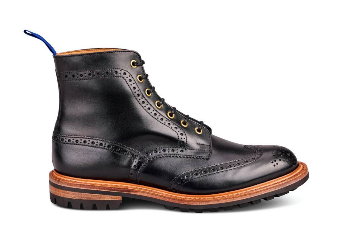 Stow Country Boot - Black (Tricker's Exclusive)