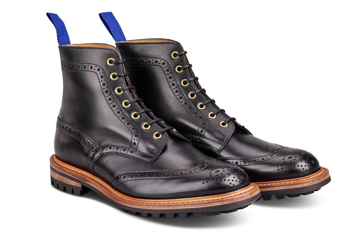 Stow Country Boot - Black (Tricker's Exclusive)