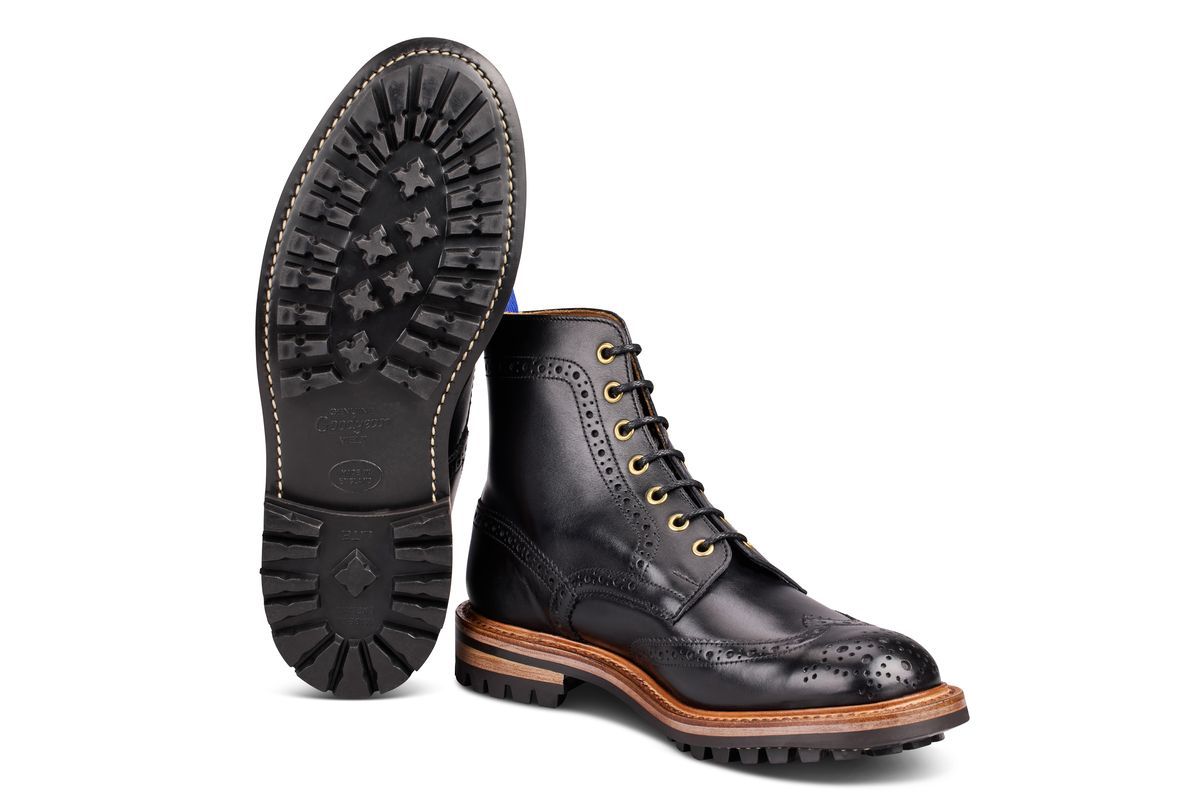 Stow Country Boot - Black (Tricker's Exclusive)