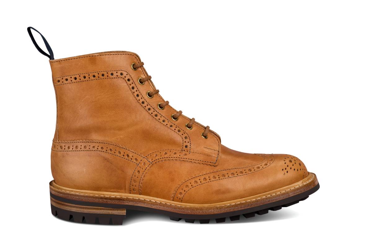 Stow Country Boot - Natural Horween (Tricker's Exclusive)