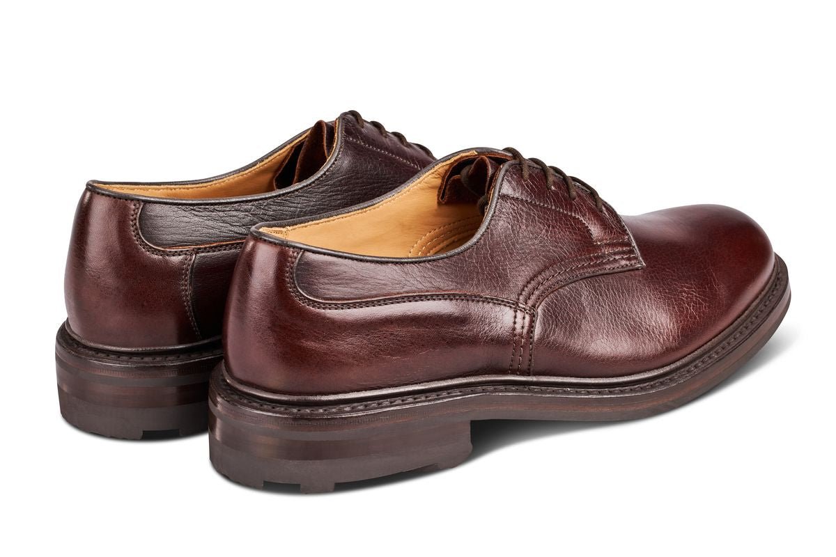 Woodstock Plain Derby Country Shoe - Snuff Kudu