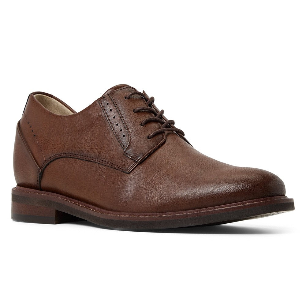 7 CM/2.76 Inches CMR CHAMARIPA  Men’s Cognac Vegan Leather Elevator Dress Shoes