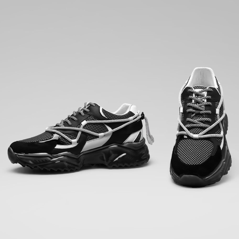 7 CM/2.76 Inches CMR CHAMARIPA Men's Height Increasing Casual Sneakers - Handcrafted Breathable Design