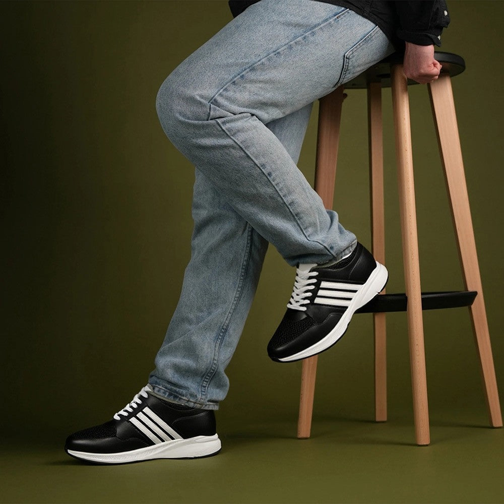 8 CM / 3.15 Inches CMR CHAMARIPA Elevator Sneakers Height Increasing Comfortable Sports Shoes