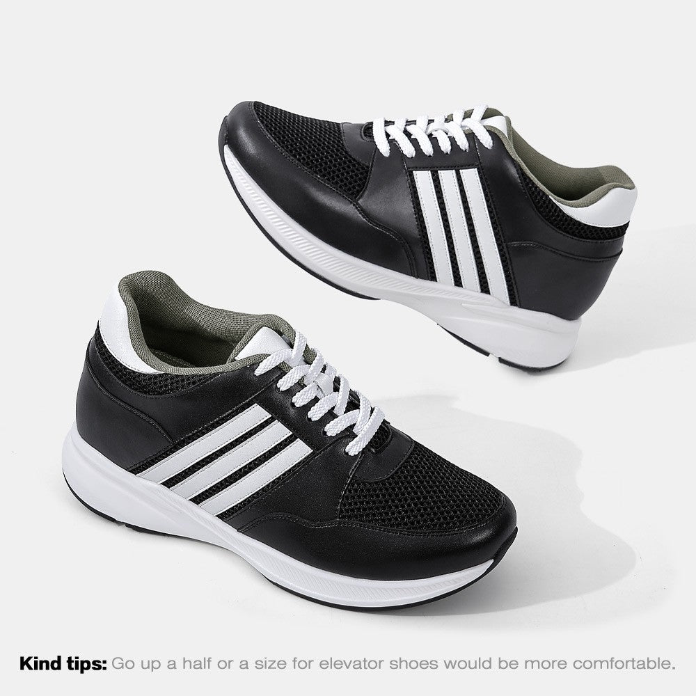 8 CM / 3.15 Inches CMR CHAMARIPA Elevator Sneakers Height Increasing Comfortable Sports Shoes