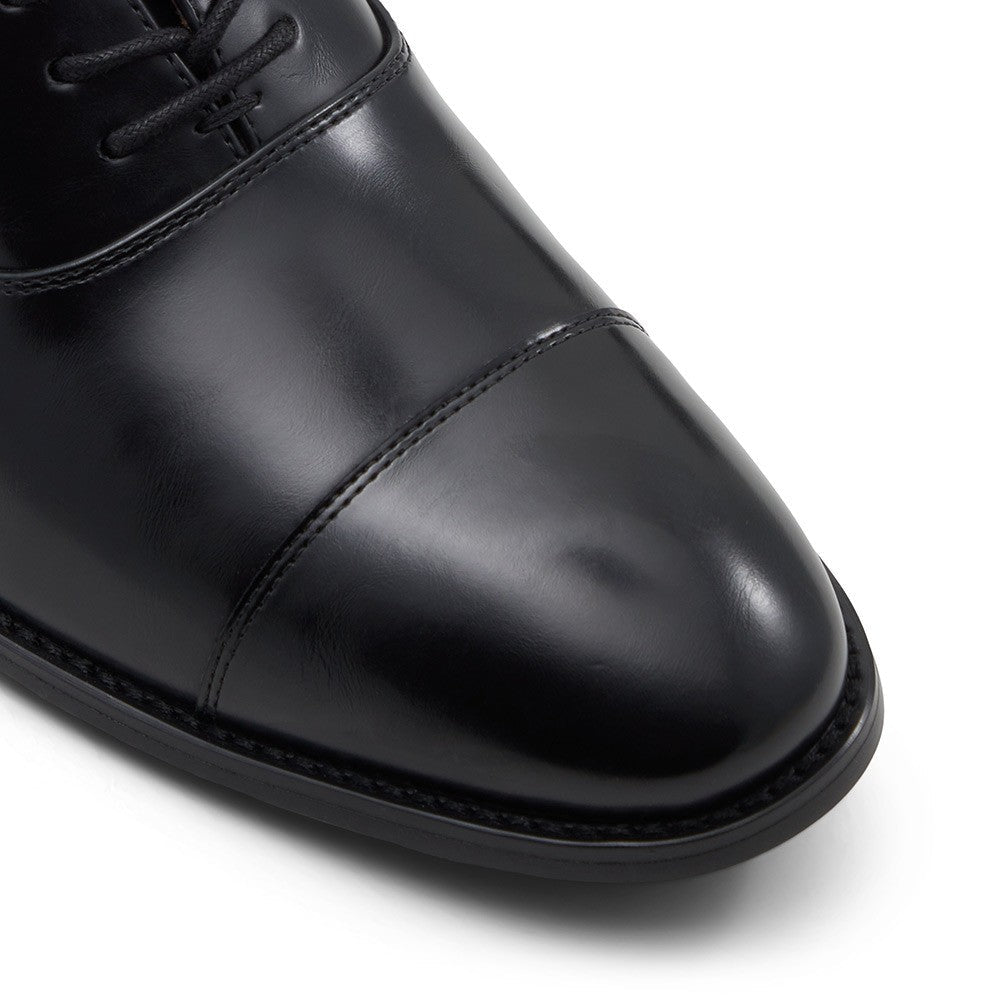 7 CM/2.76 Inches CMR CHAMARIPA Black Vegan Oxford Dress Shoes for Men