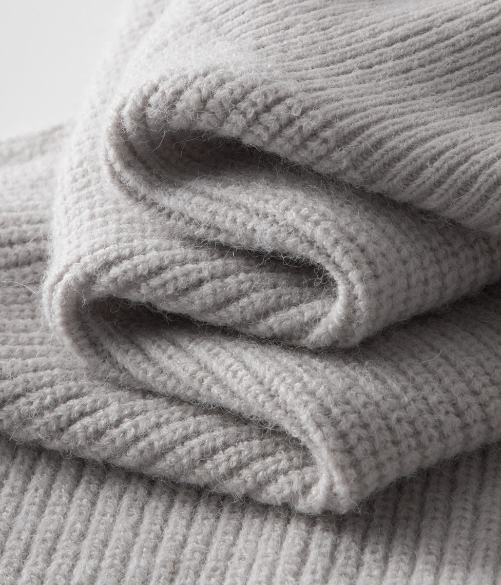 Cavallo 100% Wool Zip Cardigan