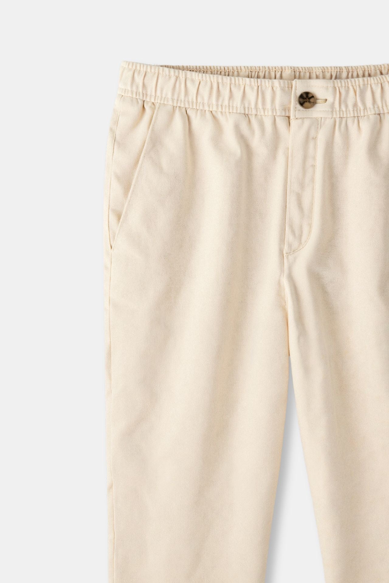 Cavallo Regular Fit Linen Loose Pants
