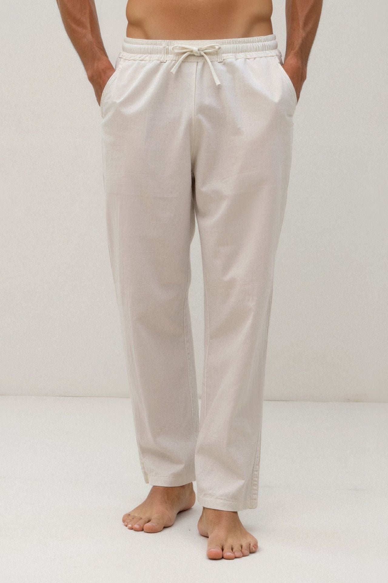 Cavallo Cotton & Linen Blend Pants