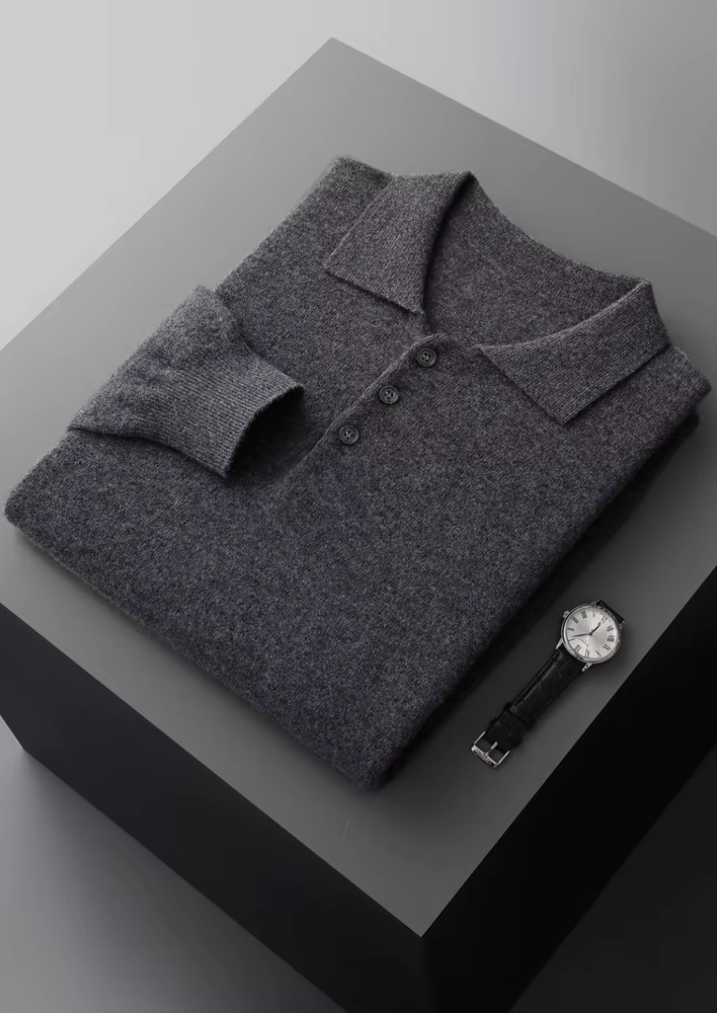 CAVALLO WOOL CLASSIC SWEATER POLO