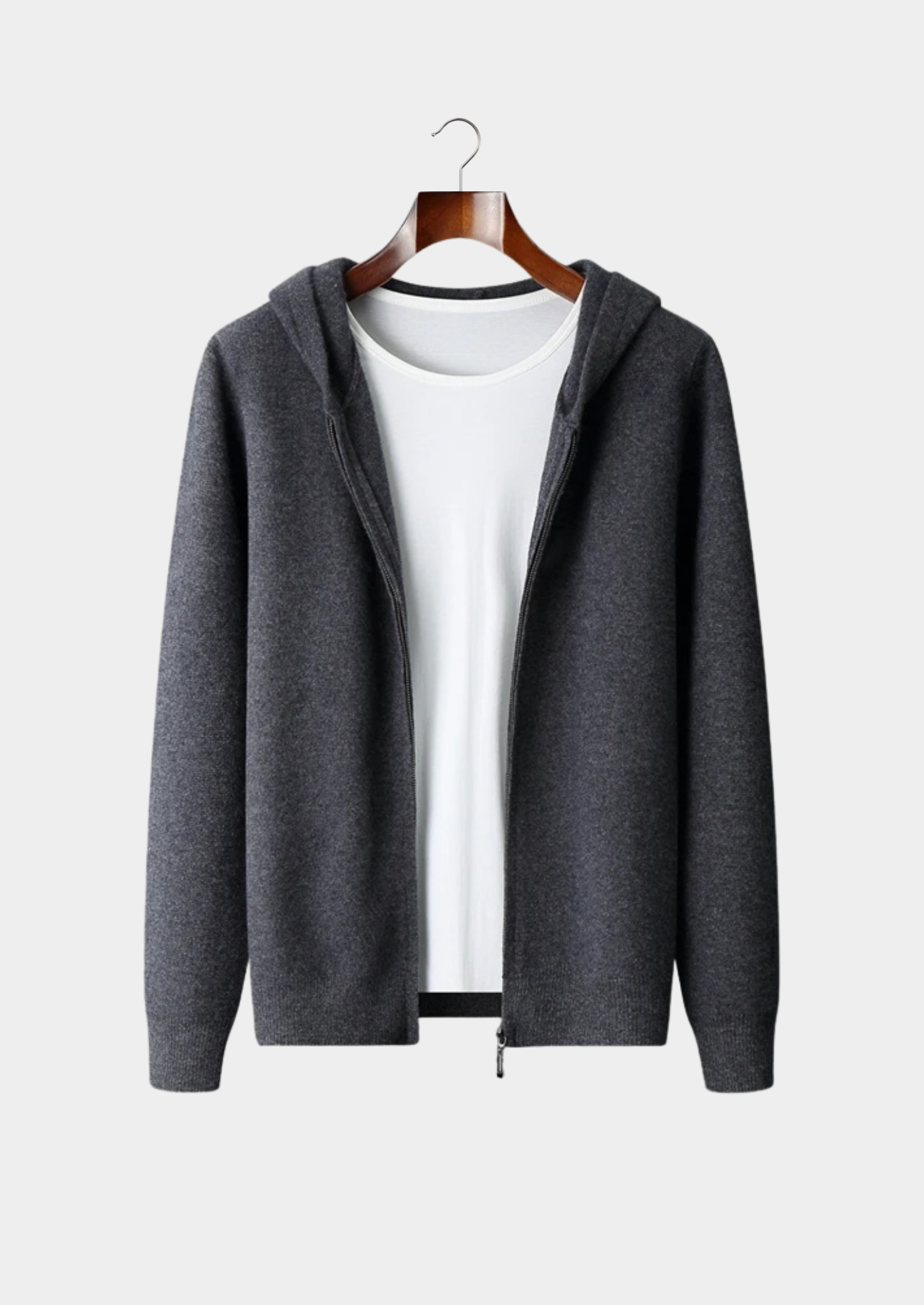 Cavallo Cashmere Zip  Hoodie