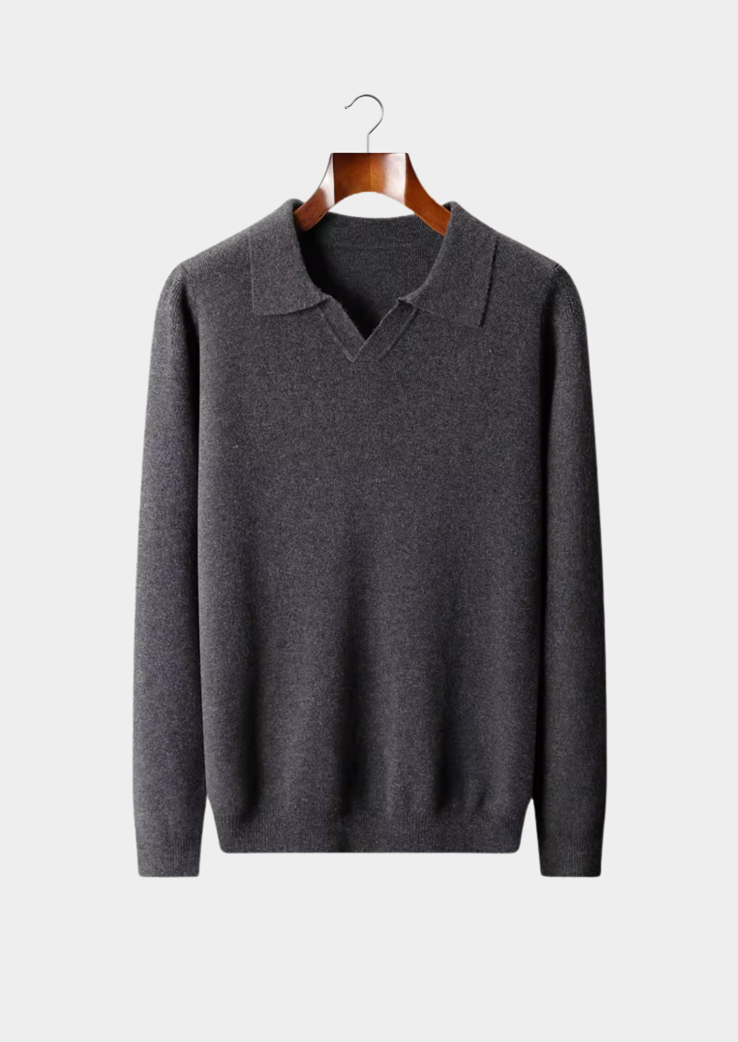 Cavallo Wool Ribbed Buttonless