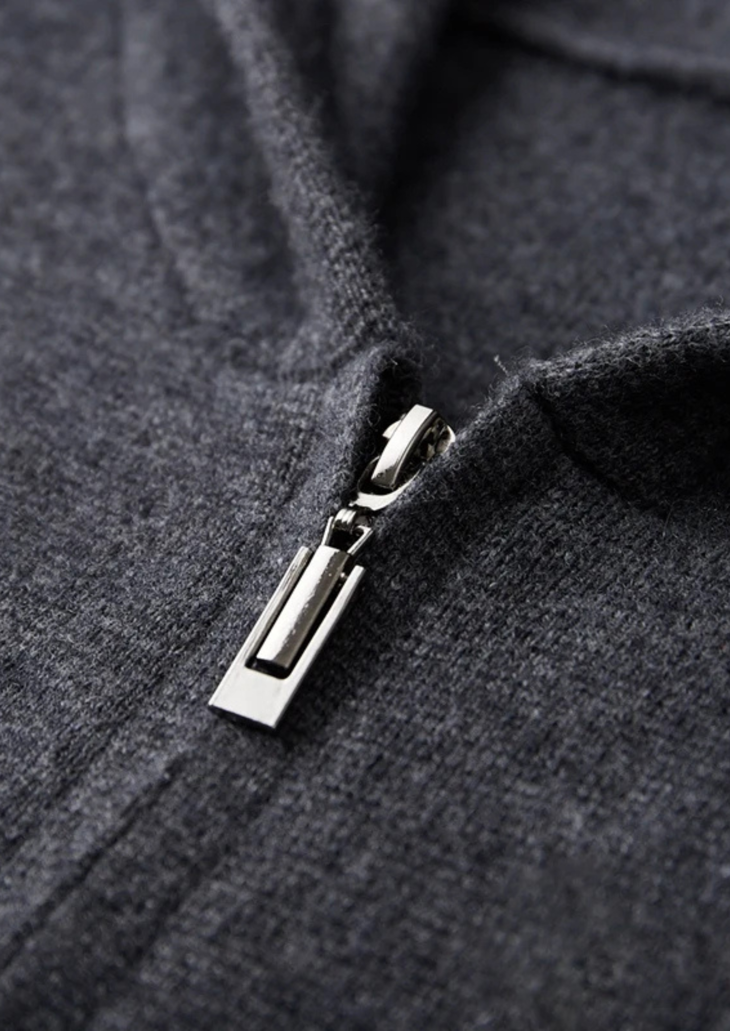 Cavallo Cashmere Zip  Hoodie