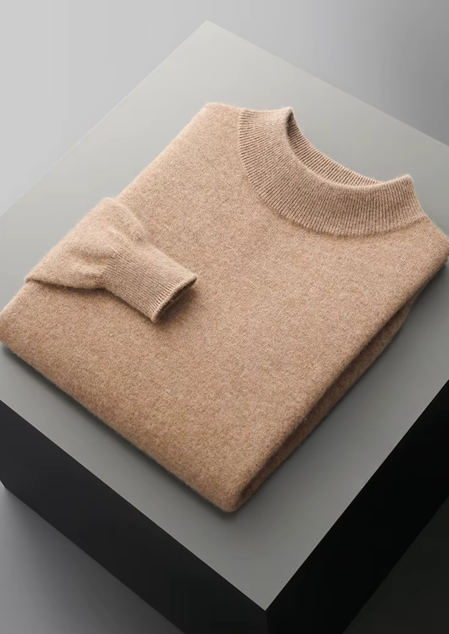 Cavallo Wool Classic Mockneck Sweater