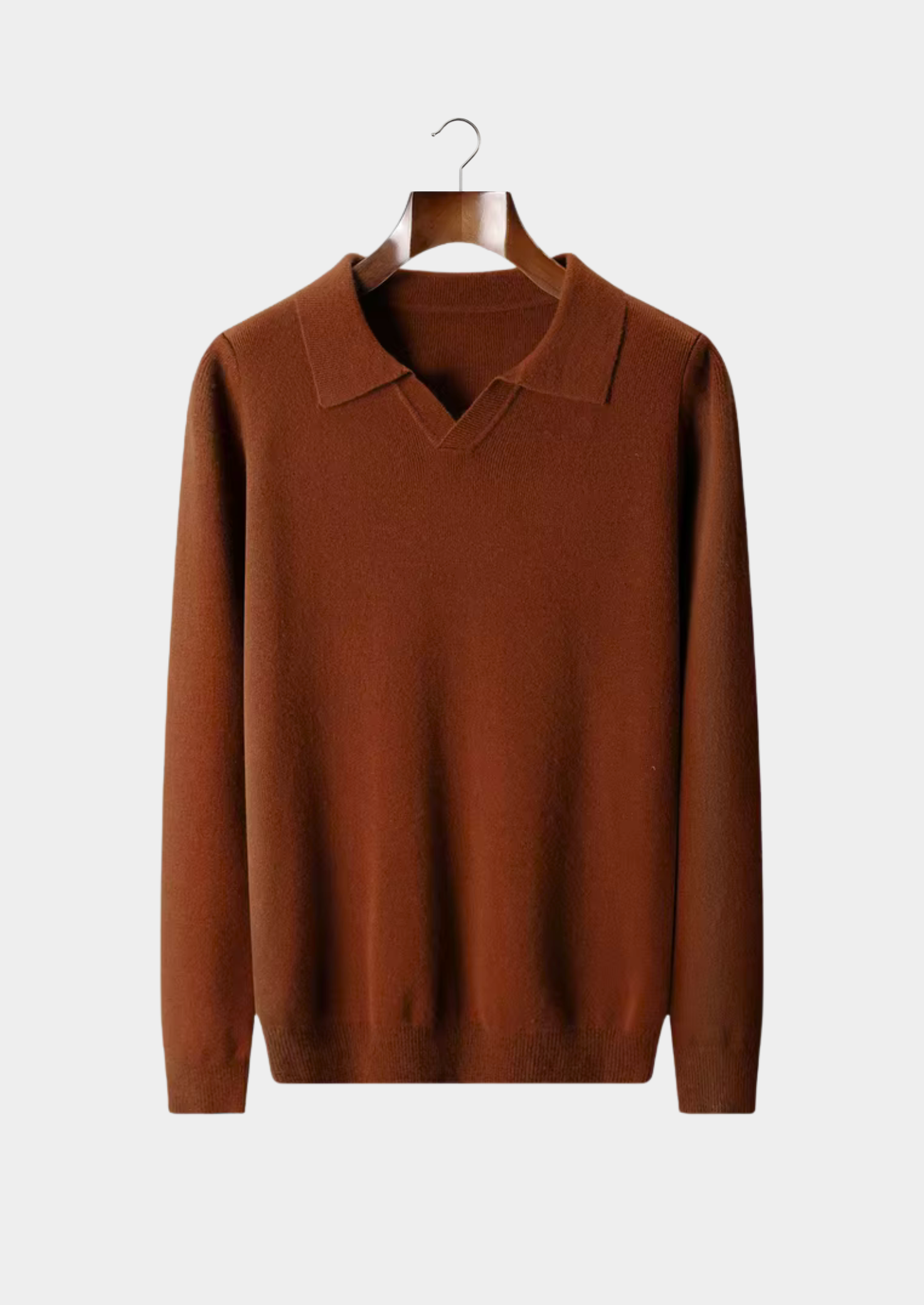 Cavallo Wool Ribbed Buttonless