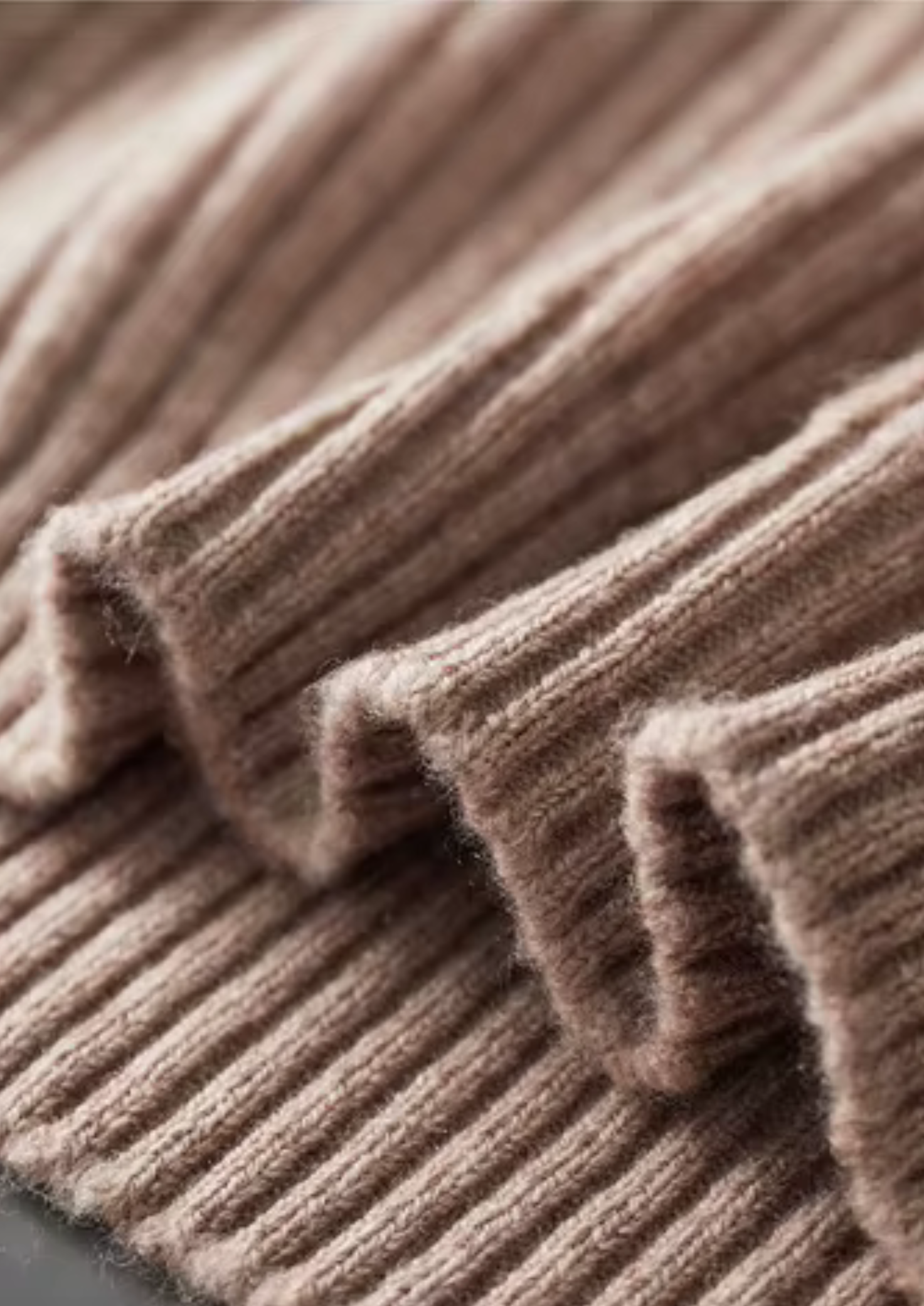 Cavallo  WOOL RIBBED HENLEY SWEATER