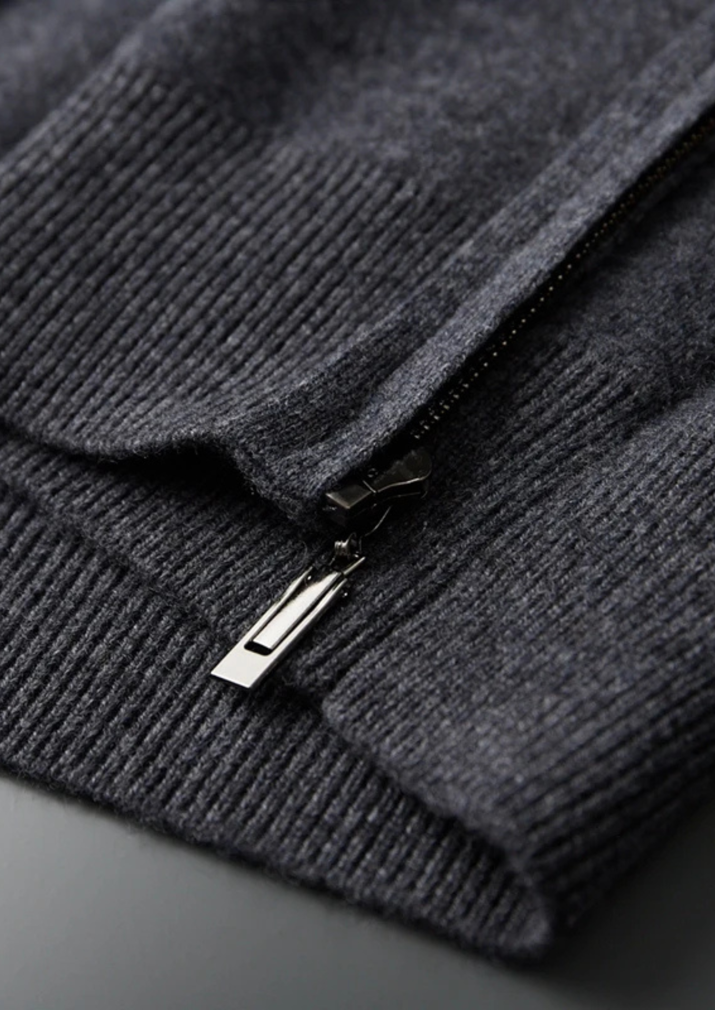 Cavallo Cashmere Zip  Hoodie