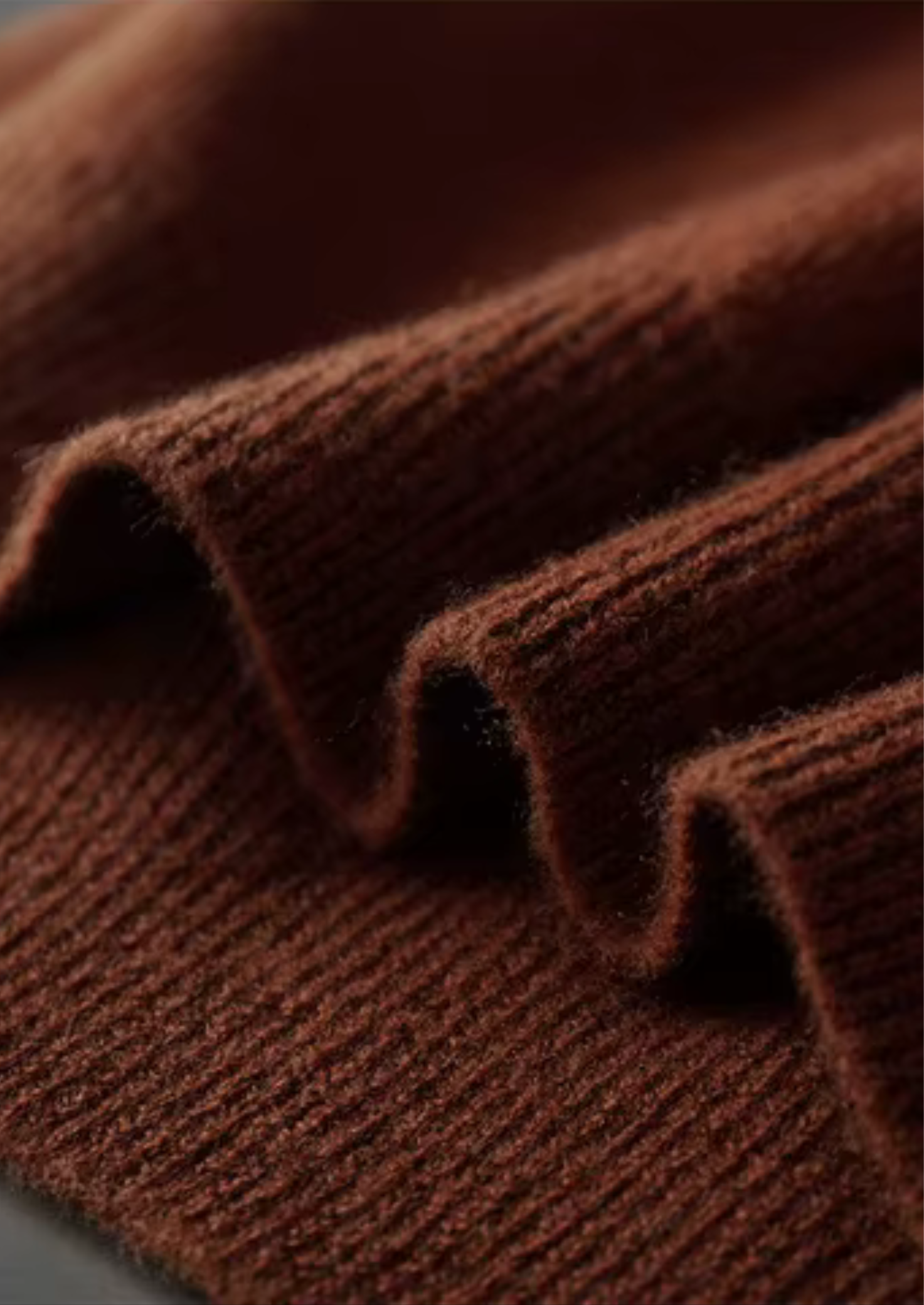 Cavallo Wool Ribbed Buttonless