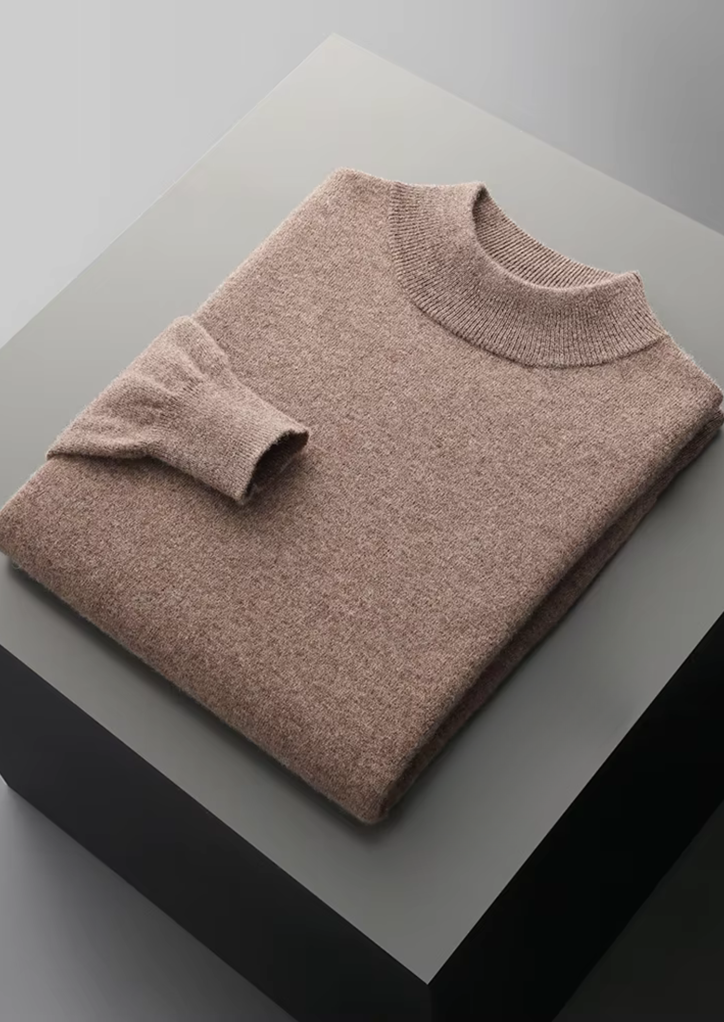Cavallo Wool Classic Mockneck Sweater