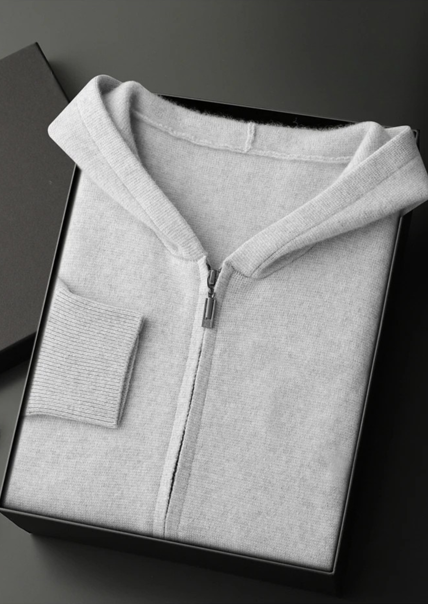 Cavallo Cashmere Zip  Hoodie