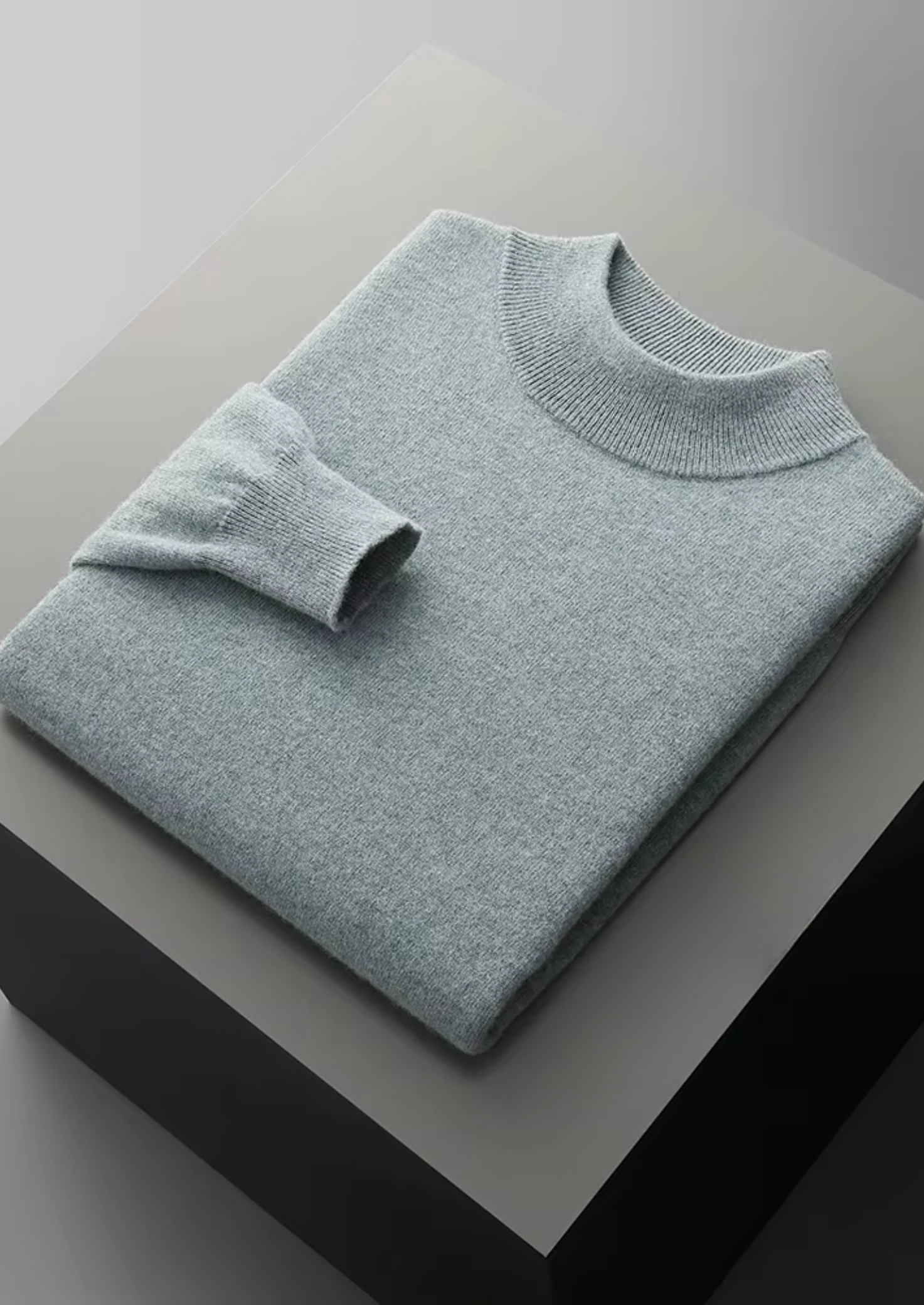 Cavallo Wool Classic Mockneck Sweater