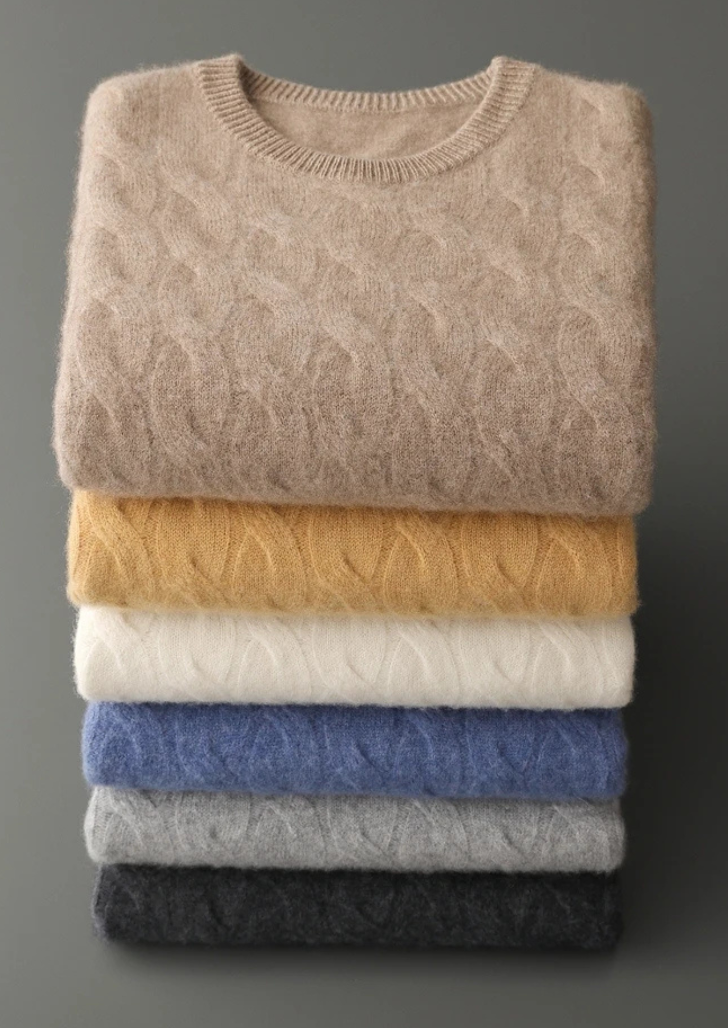CAVALLO WOOL CABLE CREWNECK