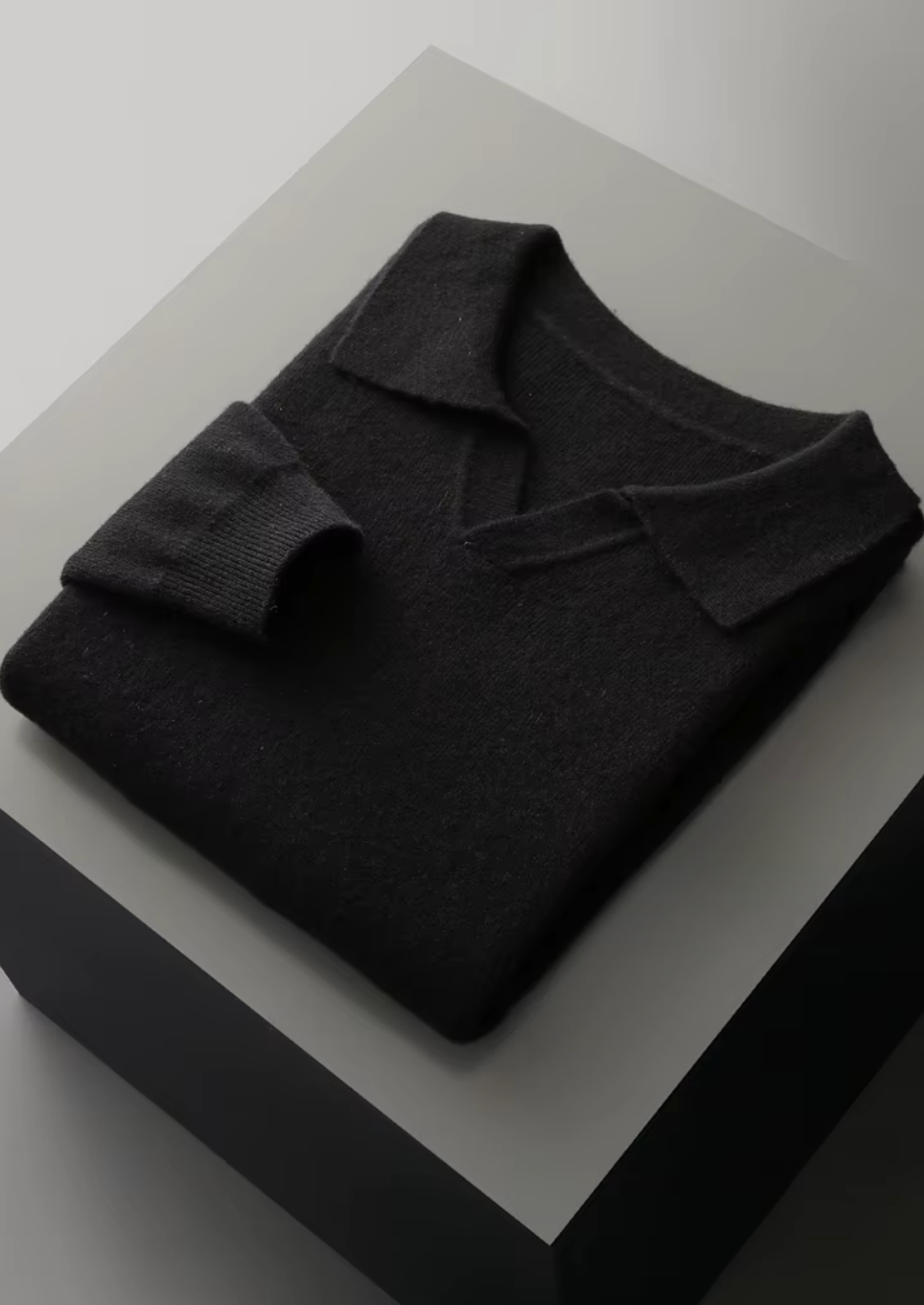 Cavallo Wool Ribbed Buttonless