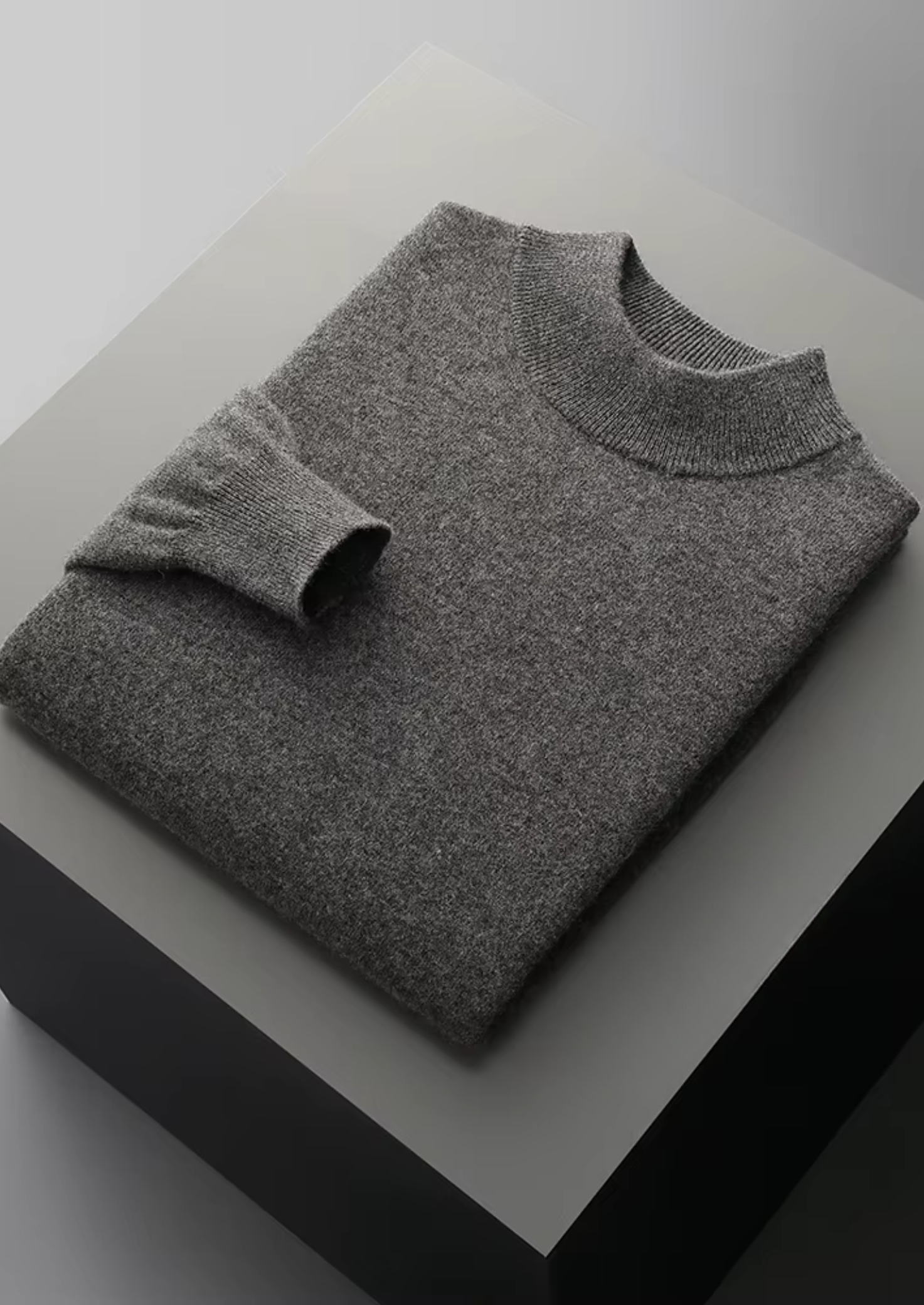Cavallo Wool Classic Mockneck Sweater