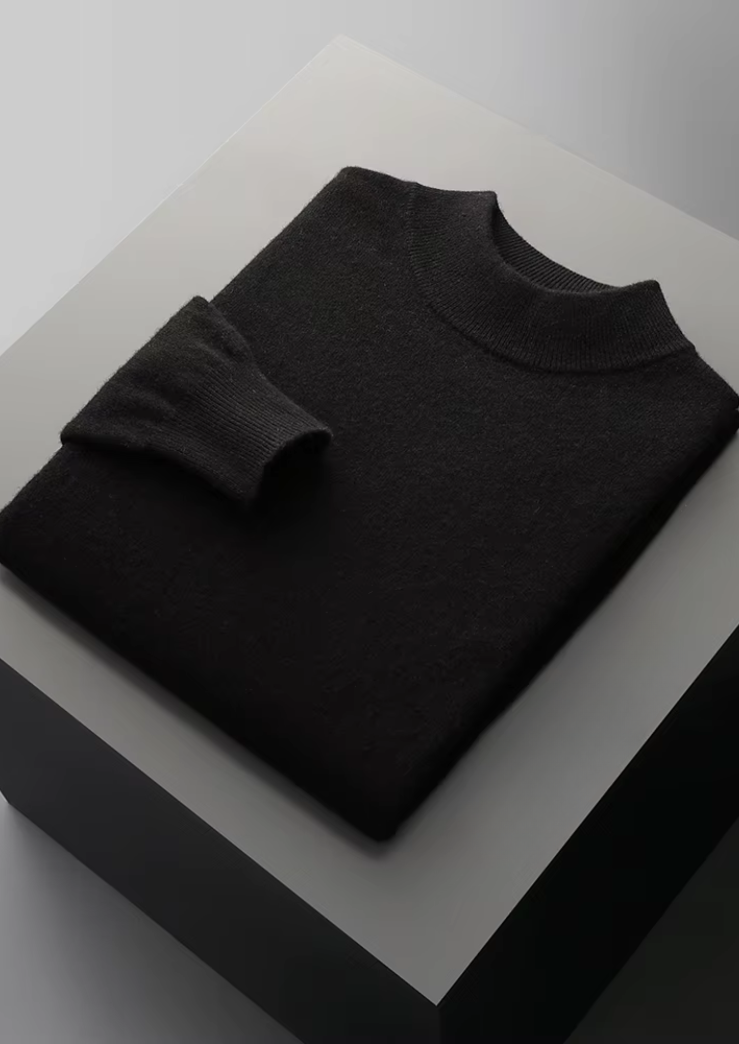 Cavallo Wool Classic Mockneck Sweater