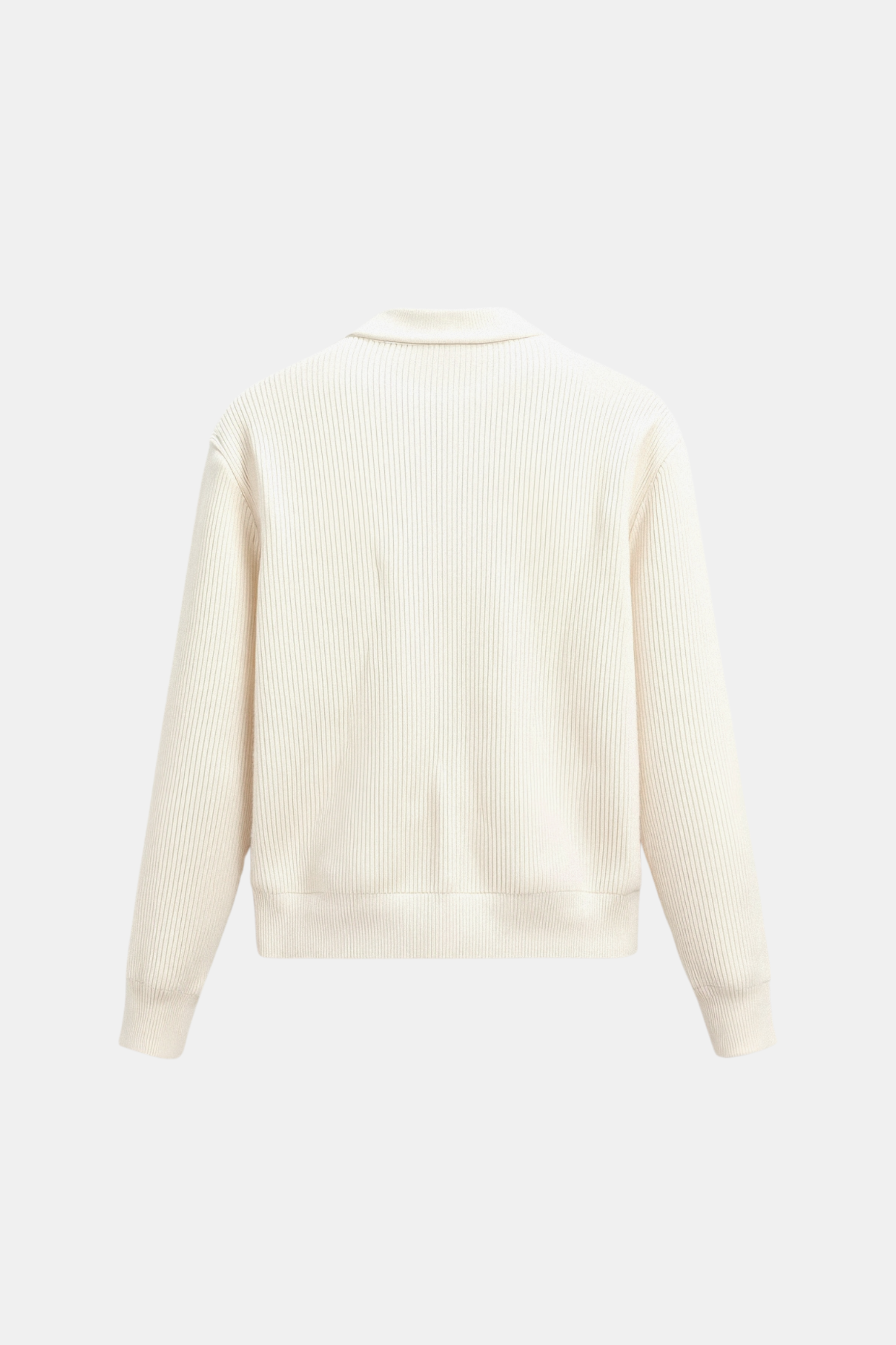 Cavallo Solid Knitted Crew Neck Cardigan