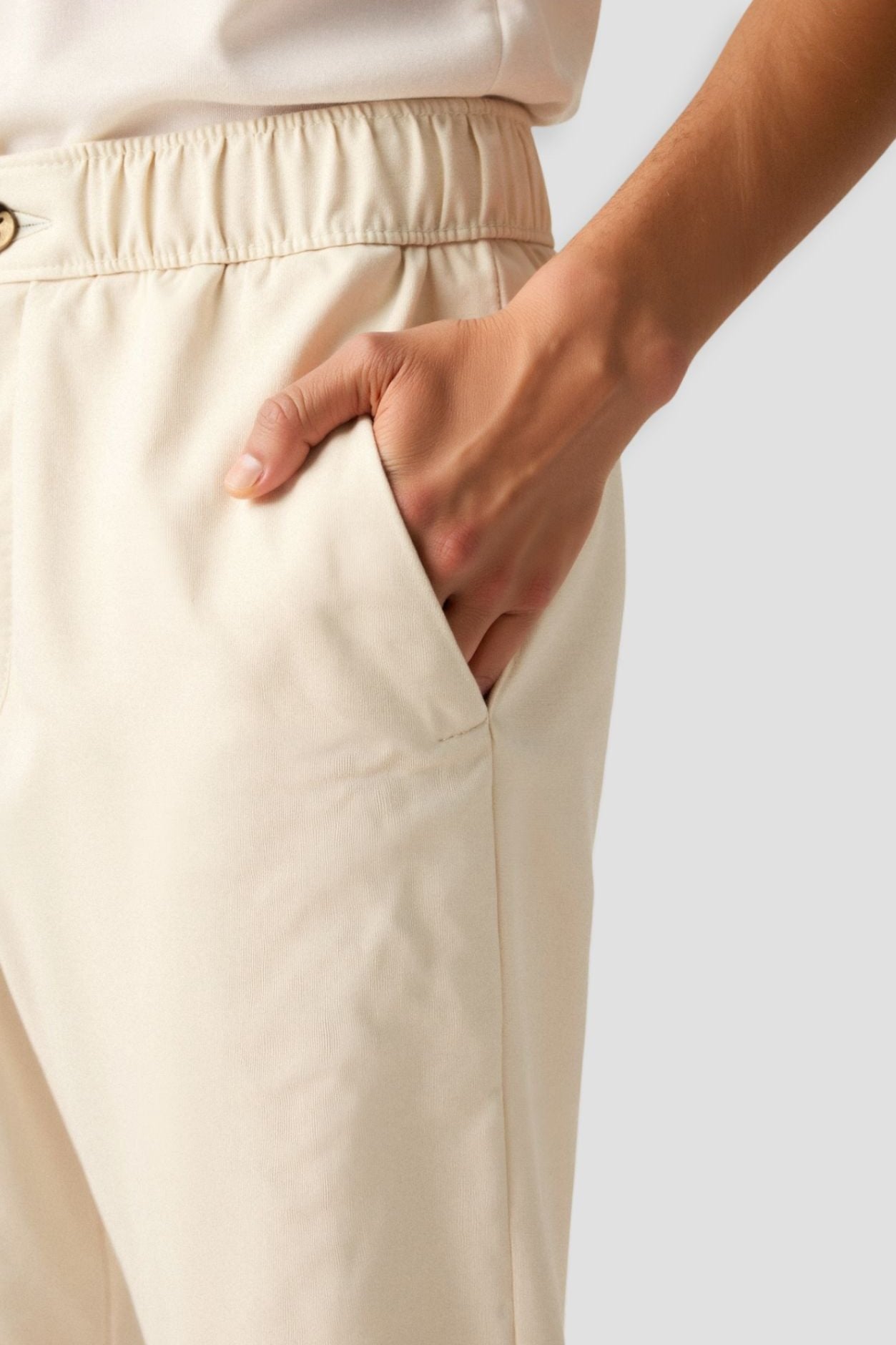 Cavallo Regular Fit Linen Loose Pants