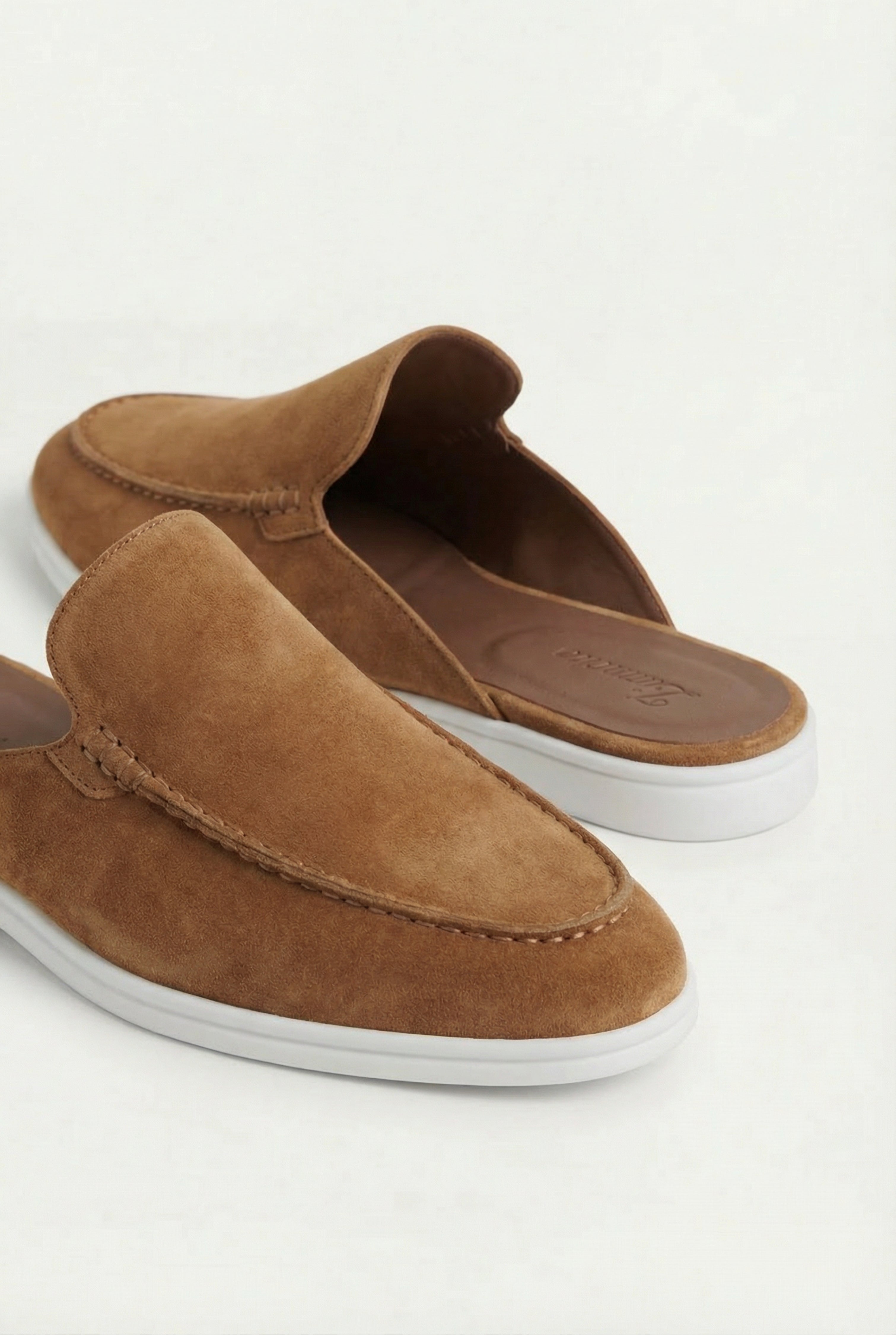 Yacht Suède Mule Tan