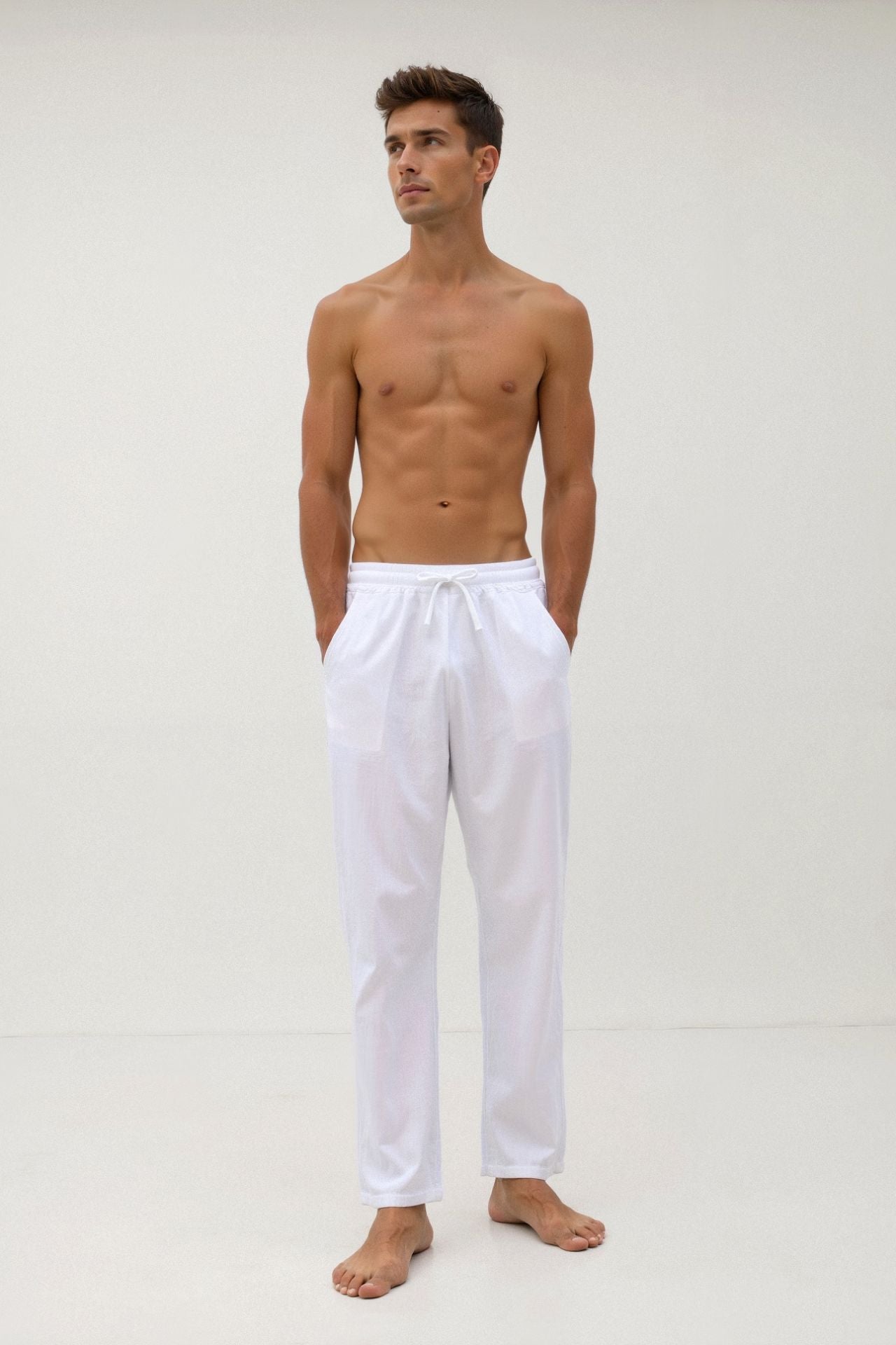 Cavallo Cotton & Linen Blend Pants