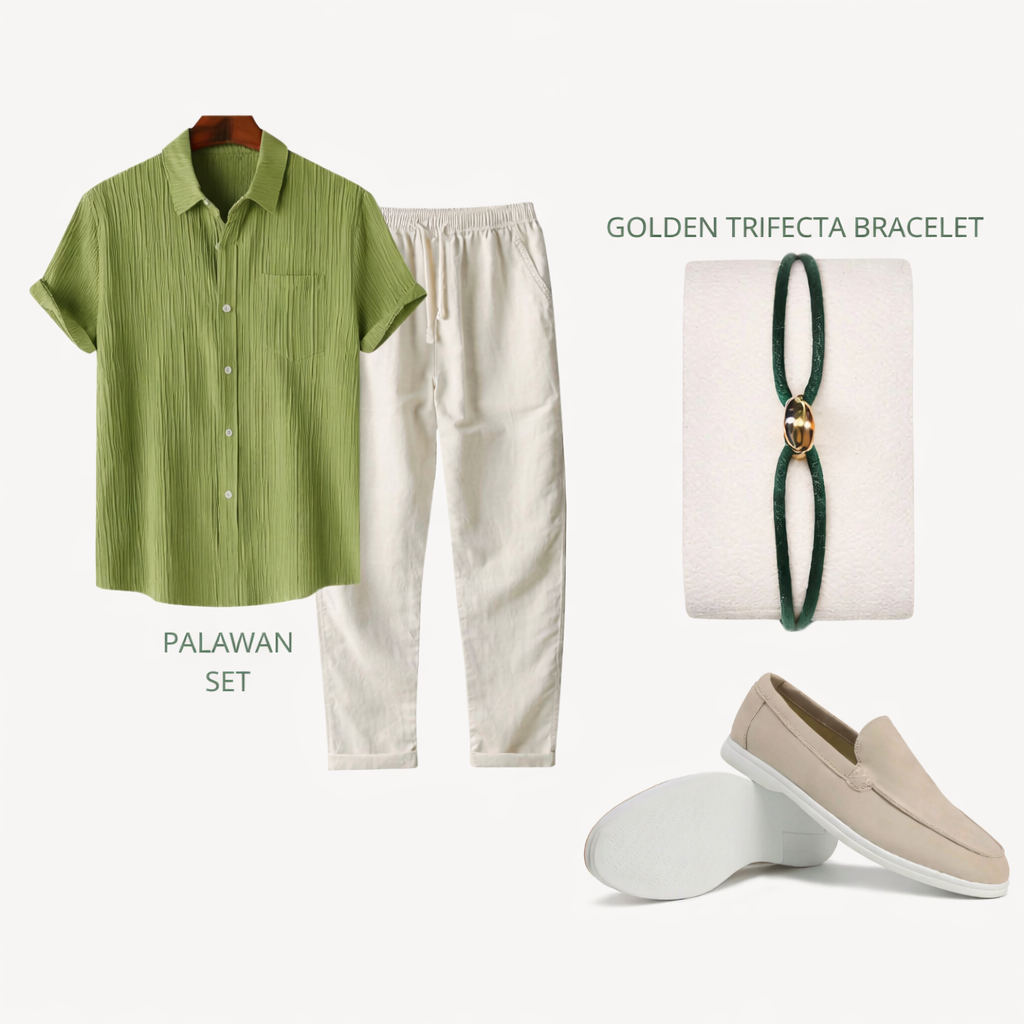CAVALLO 4 piece set- Olive