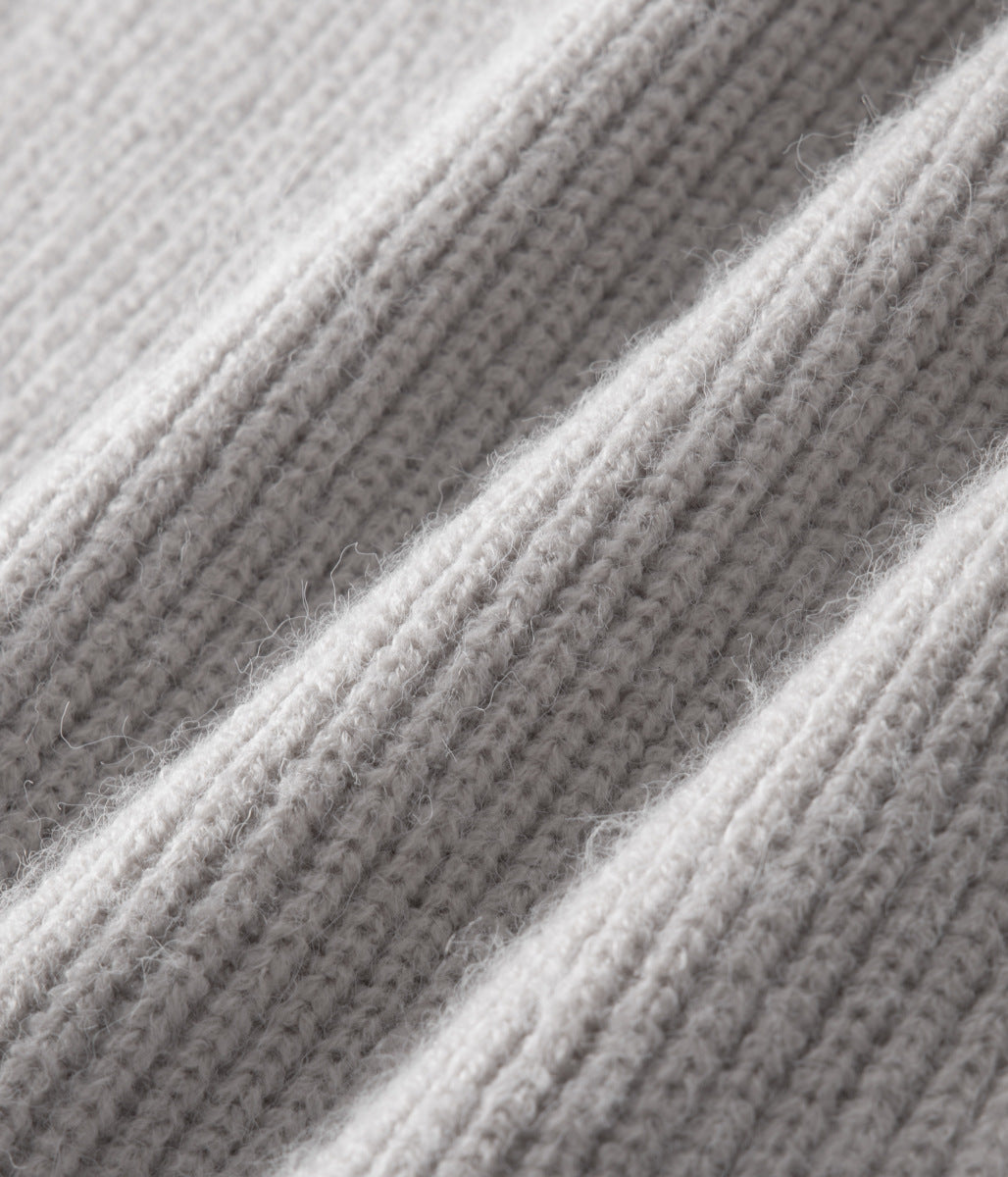 Cavallo 100% Wool Zip Cardigan