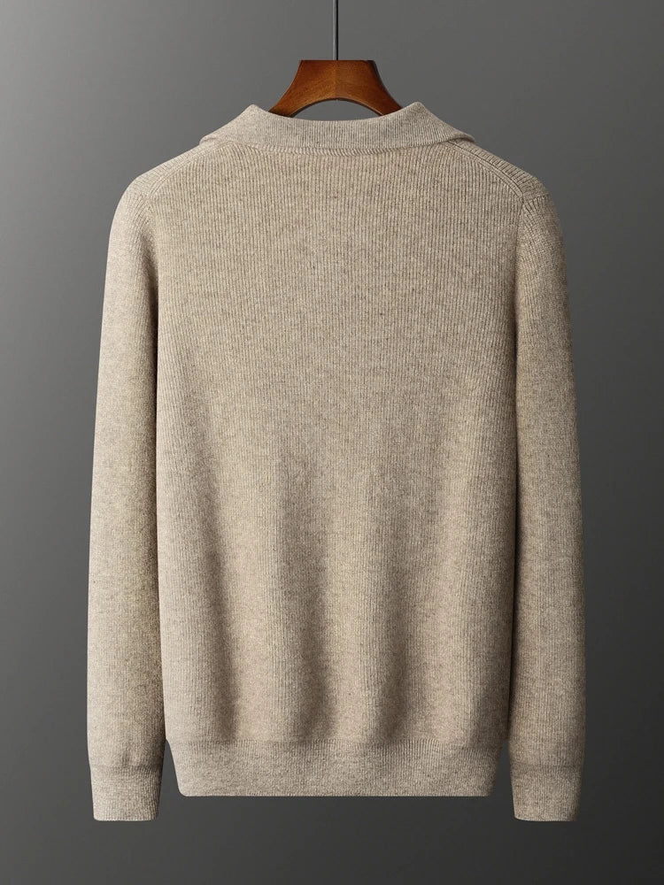 Cavallo Cashmere Half Zip Sweater